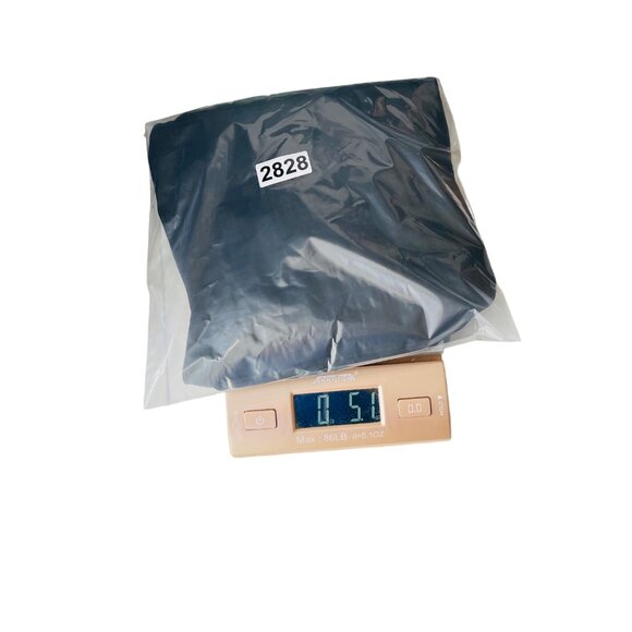 Maison DAmélie Womens Blouse With Ruffled Collar Long Sleeves Black sz medium - Picture 7 of 7